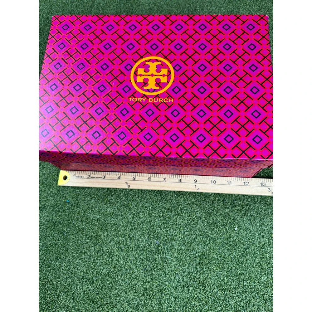Tory Burch Shoe‎ Box Good Luck Trainer Size 7 Pink Orange